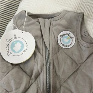 Dreamland Baby Gray Quilted Vest